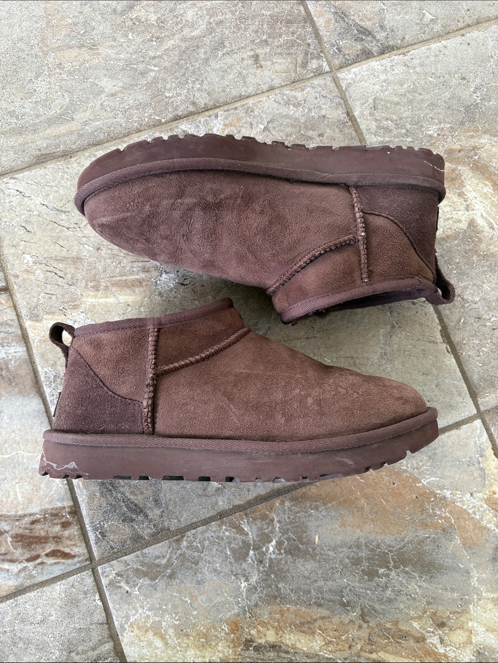 Chocolate brown Uggs